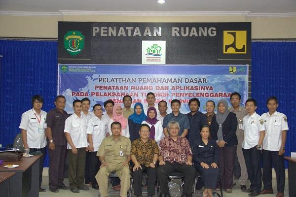 Pelatihan Pemahaman Dasar Penataan Ruang Dan Aplikasinya Pada Pelaksanaan Tupoksi Penyelengaraan Penataan Ruang Provinsi